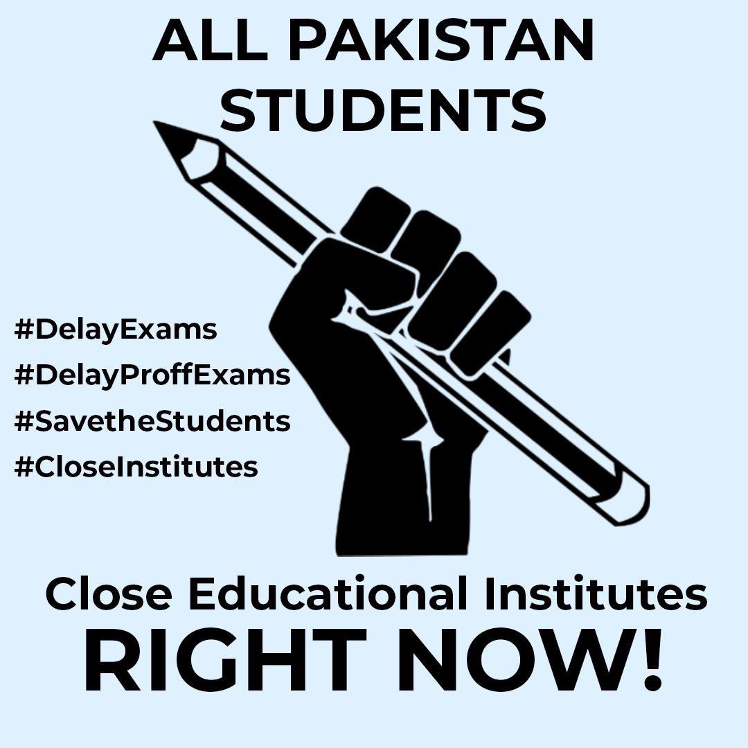 saad_premier's tweet photo. Don't play with the lives of students
We don't want to put our lives on risk.
 #Shutdownallinstitutions
@PTIofficial @ImranIsmailPTI @BBhuttoZardari @SaeedGhani1 @OfficialDGISPR @MuradAliShahPPP @ImranKhanPTI @Shafqat_Mahmood @GovtofPakistan @EduMinistryPK @DrMuradPTI https://t.co/KhhthOKFKr