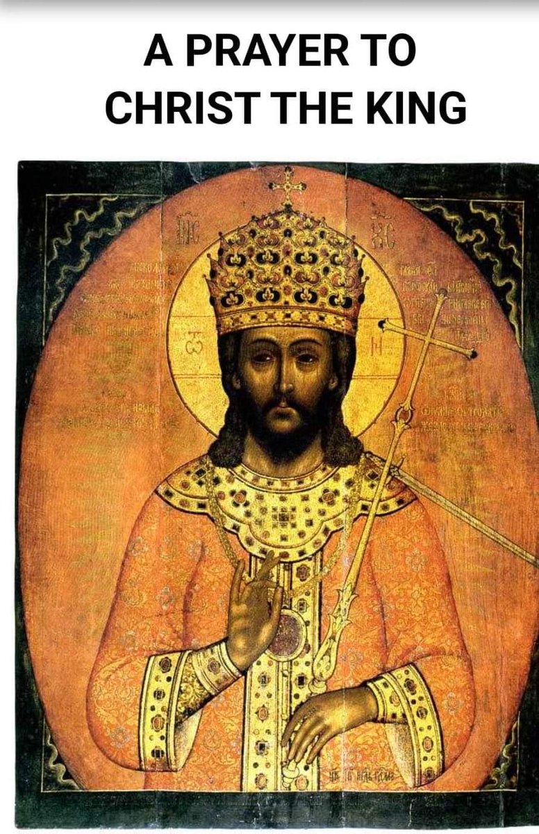 aqbeltran0612's tweet photo. In this solemnity of Christ the King, we’re being reminded that there is only 1 king who can bring us to His everlasting Kingdom in heaven. But to be a citizen of d Kingdom, we must follow d will of d King. His will is for us to be happy in doing &amp; being good. God bless us all.🙏 https://t.co/AuwEaCFVJY