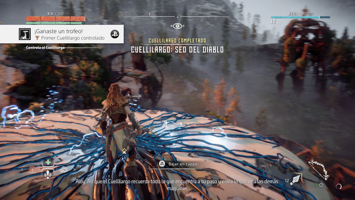 C4RL0S_AG's tweet photo. Domando mi primer cullilargo #HorizonZeroDawn #PS4share https://t.co/fyGFQuPhOA