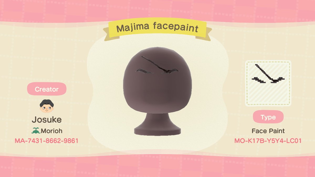 MOYASHIcrossing's tweet photo. majima goro #AnimalCrossing #ACNH #NintendoSwitch https://t.co/ZNWTTy0q7Q