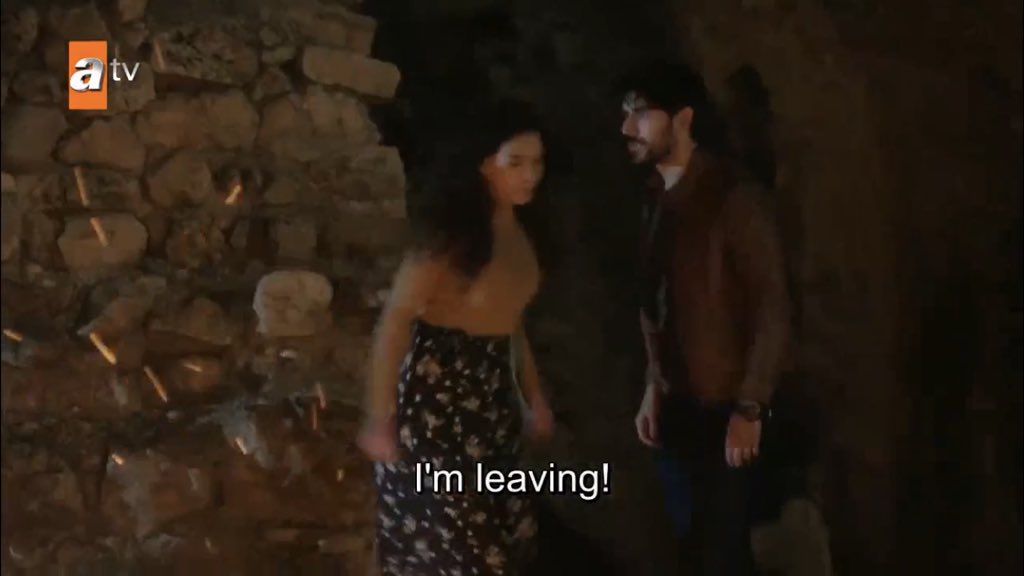 oh my god he’s really got that “if your’re not mine you’re not gonna be anyone else’s” vibe huh he’s truly an aslanbey  #Hercai