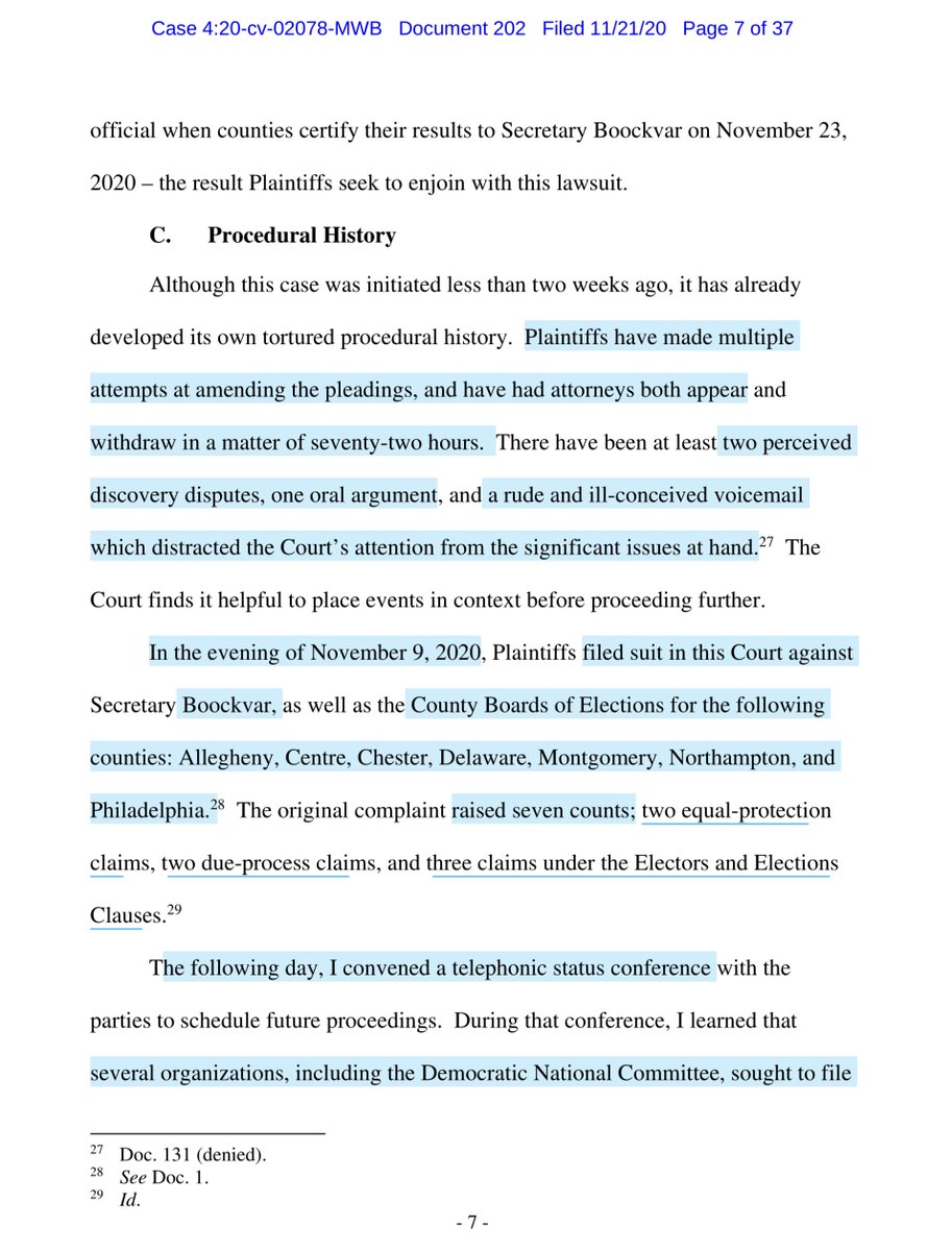 Pages 7-11 provide a concise tick rock to all the actions, attorney withdrawals/addition, motions, briefing schedule and explains how the 3rdCCOAs BOGNET was the controlling legal framework as it relates to standingstay with me because it’s gonna a GOOD https://ecf.pamd.uscourts.gov/doc1/15517440657