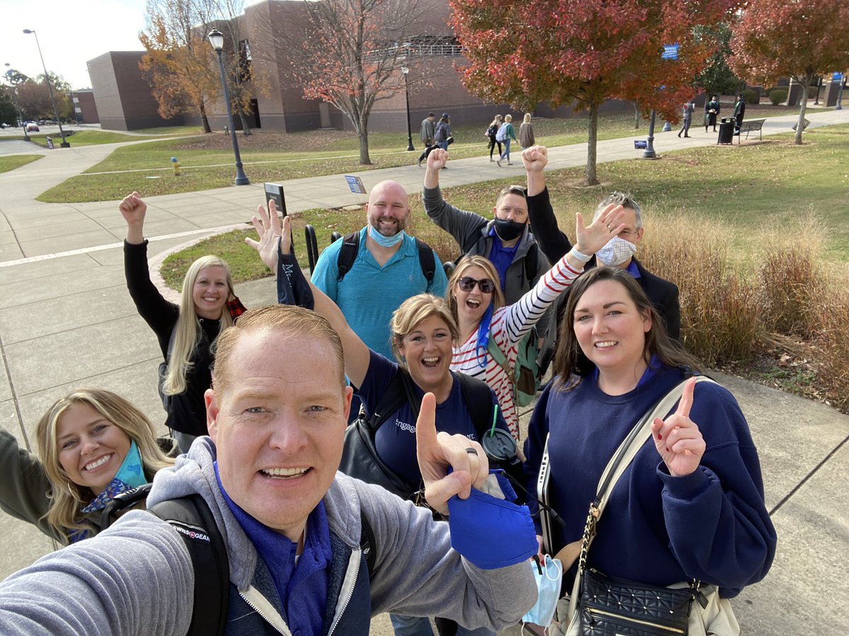 LoriChew's tweet photo. Our final walk out of the College of Education together as Cohort 6! What an amazing journey! #almostdoctors https://t.co/f0teroAWFh