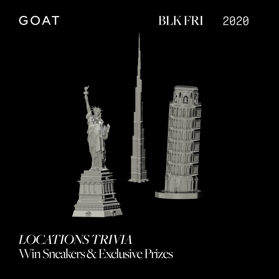 AmitK3Promo's tweet photo. Join me in playing #GOATBlackFriday trivia! https://t.co/6F7ErCZyhQ https://t.co/vJou7Sx56k