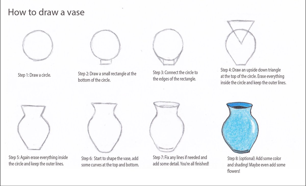 The Diagram Shows Different Shapes And Sizes Of Vases Which Can Be