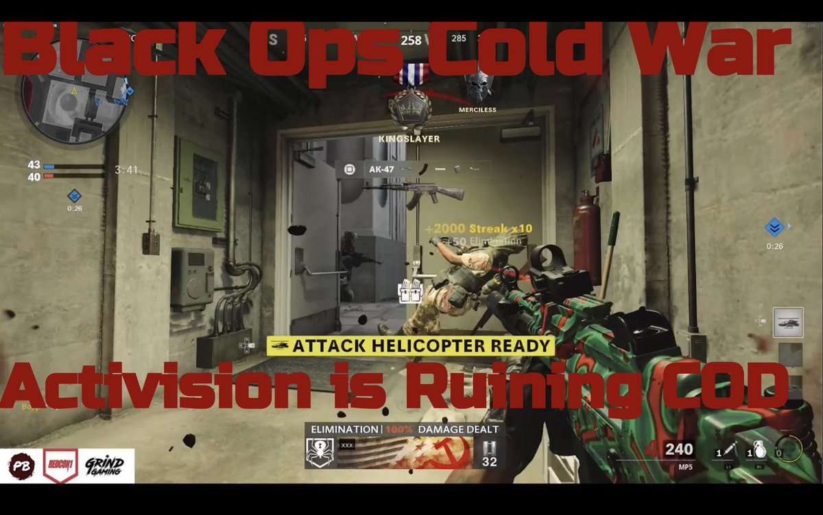 BoppParadox's tweet photo. New Cold War video!

Activision is ruining the Call of Duty franchise with their decisions.
https://t.co/soKJQHsCtO https://t.co/cdQPRpMsaF