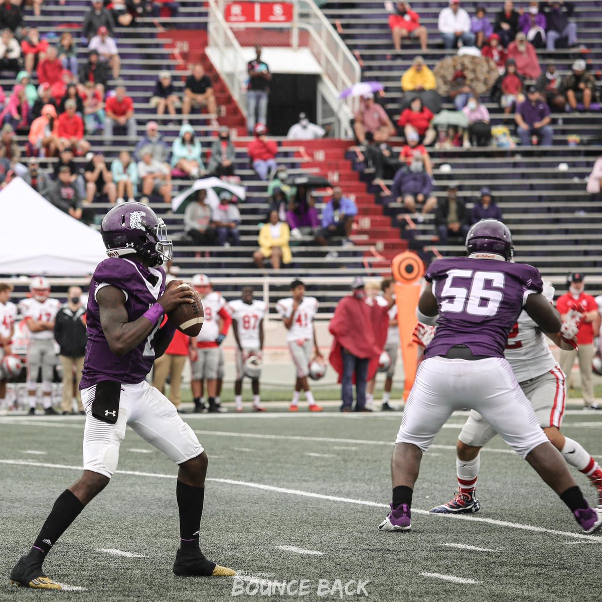 Conradbh56's tweet photo. Well.. sadly all good things must come to an end. I’m so thankful for these past four years. Thank you to all my coaches and mentors who helped me more than they even know. Forever grateful. It’s only the beginning for me just stay tuned. But for now #56 Signing out 🐆💜 https://t.co/DD0REbnW3A
