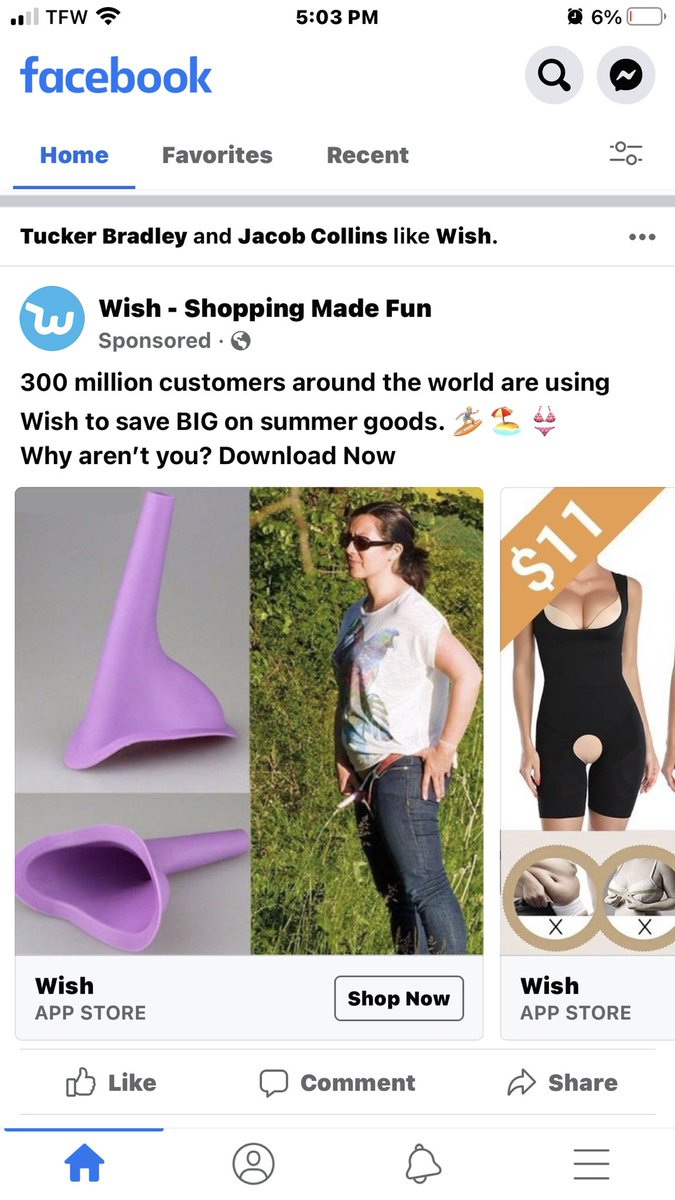 zach_liner's tweet photo. Facebook ads are wild https://t.co/yUePJp7CYw