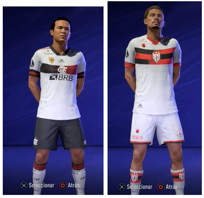 PegasusFC2's tweet photo. Pra  " jogar com o Flamengo "  no #FIFA21 modo carreira, só criar os jogadores e colocar no Atletico GO... único jeito de jogar clássico no modo carreira treinador e jogador... #XboxSeriesX #Xboxone https://t.co/gg9bqWQsrB
