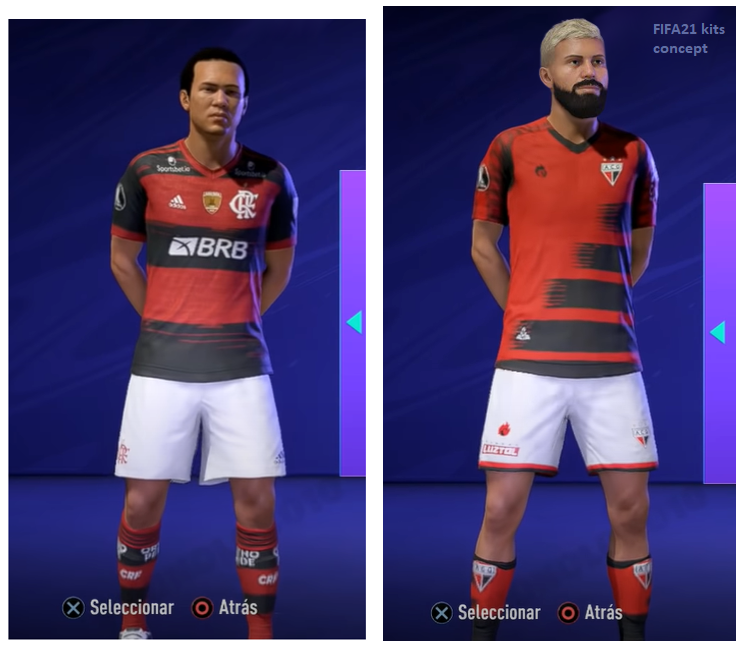 PegasusFC2's tweet photo. Pra  " jogar com o Flamengo "  no #FIFA21 modo carreira, só criar os jogadores e colocar no Atletico GO... único jeito de jogar clássico no modo carreira treinador e jogador... #XboxSeriesX #Xboxone https://t.co/gg9bqWQsrB