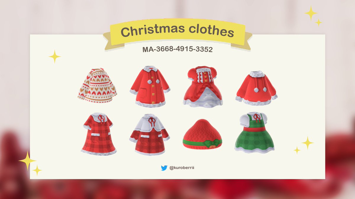 🌈 Kuro ♡ ⋆。˚ (@kuroberrii) on Twitter photo 22/11/2020 22:39:56 🎄 Christmas clothes 🎄 #ACNH #AnimalCrossing 🎄 Christmas clothes 🎄 #ACNH #AnimalCrossing