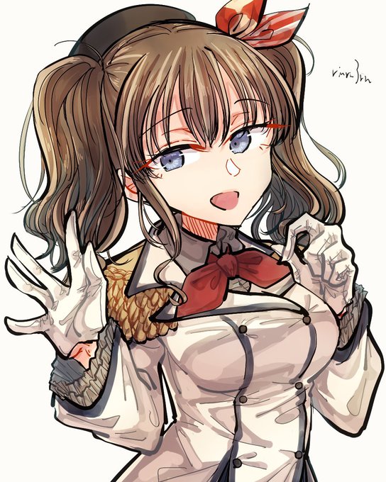 #いいツインテールの日
茶髪鹿島プリンちゃんアトランタ陽炎 