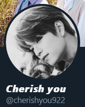 ┏━━━━━━━━━━┓ ɴᴀᴍᴇ: Cherish You ꜱɴꜱ: Cherishyou0922┗━━━━━━━━━━┛