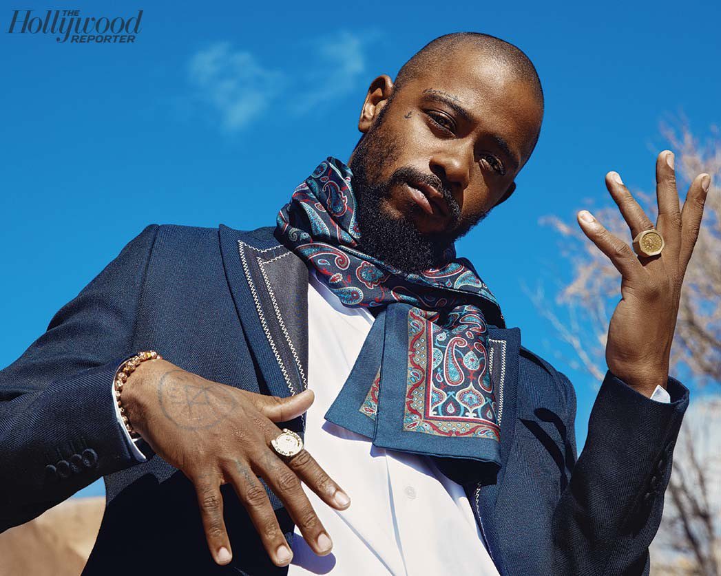 Lakeith Stanfield é capa da edição de momento da The Hollywood Reporter.pic...