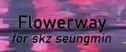 ┏━━━━━━━━━━┓ ɴᴀᴍᴇ: FlowerWay ꜱɴꜱ: flowerway0922┗━━━━━━━━━━┛