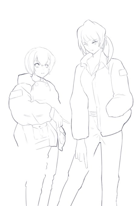 とりあえず先輩警官のキャラメイクとキャラの線画終わった!!
これから問題の鉄砲を書いてゆく…怖い 