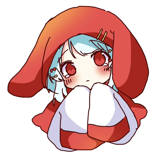 小雨ちゃんのおともだちのうさぎちゃん
泣き虫で怖がりな女の子。小雨ちゃんが大好き(๑'×`๑)❤
デザインはまだちょっと考え中だけど、赤ずきんちゃんっぽい感じのイメージで*॰ॱ✍ 