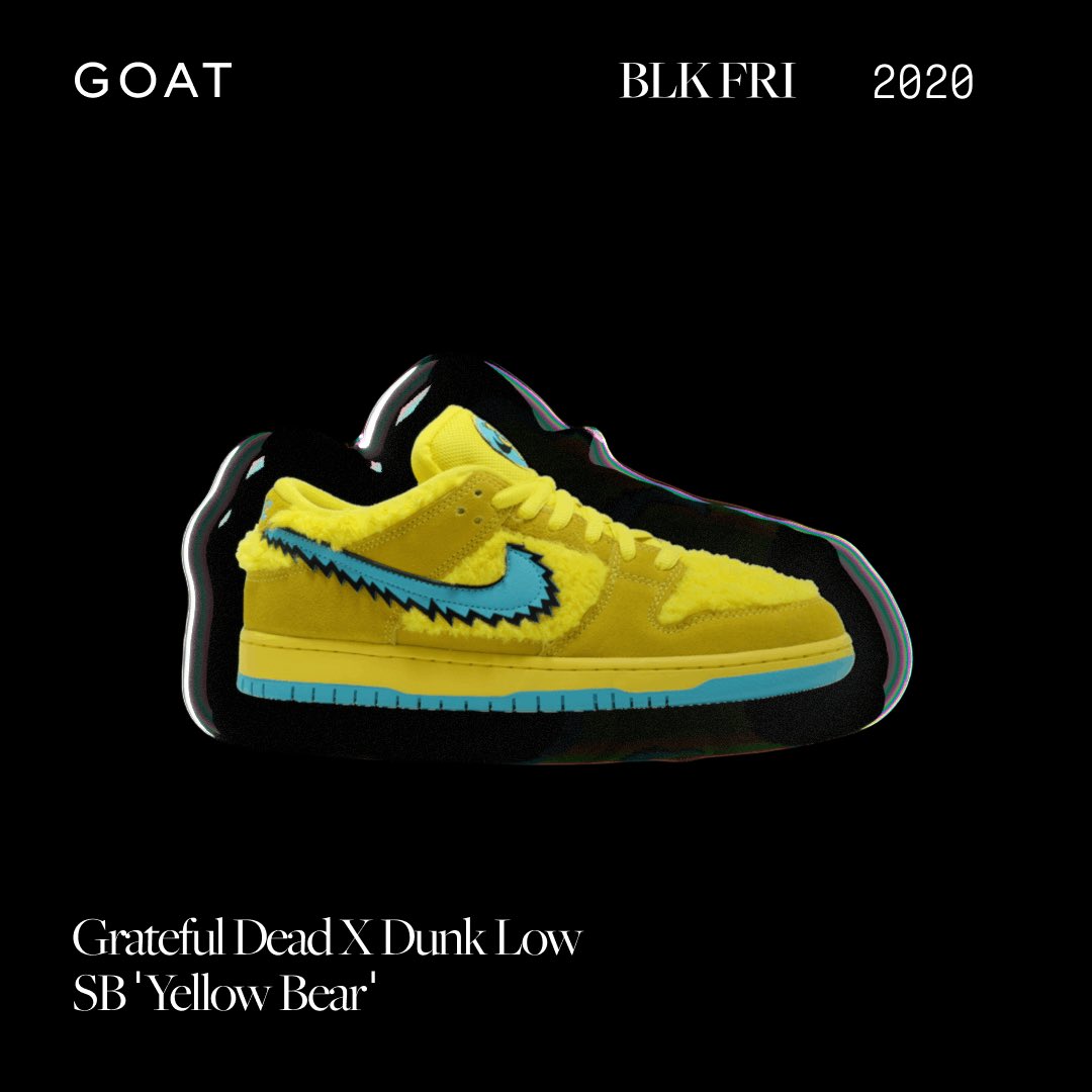 Enter #GOATBlackFriday for a chance to win sneakers, credit and other exclusive prizes goat.app.link/ld1AhrqFXab