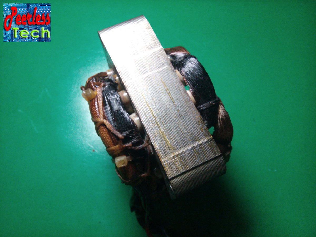 PeerlessTech's tweet image. #PeerlessTechPH Burned Electric Fan Stator