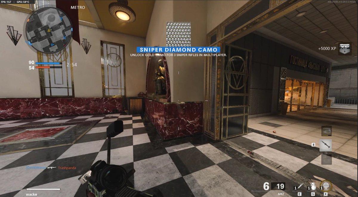 Gold M82 WHICH MEANS DIAMOND SNIPERS GOD THIS WAS AWFUL