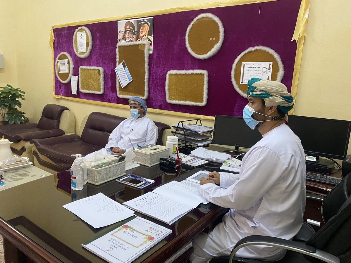 EduGovNBT2107's tweet photo. 🔸 زار المدرسة اليوم : 

أ. ناجي الكلباني 
مشرف مادة الرياضيات 

لمتابعة معلمي المادة والتعرف على الصعوبات التي تواجهم خلال تنفيذ التعليم عن بعد . https://t.co/m5luy5DDla