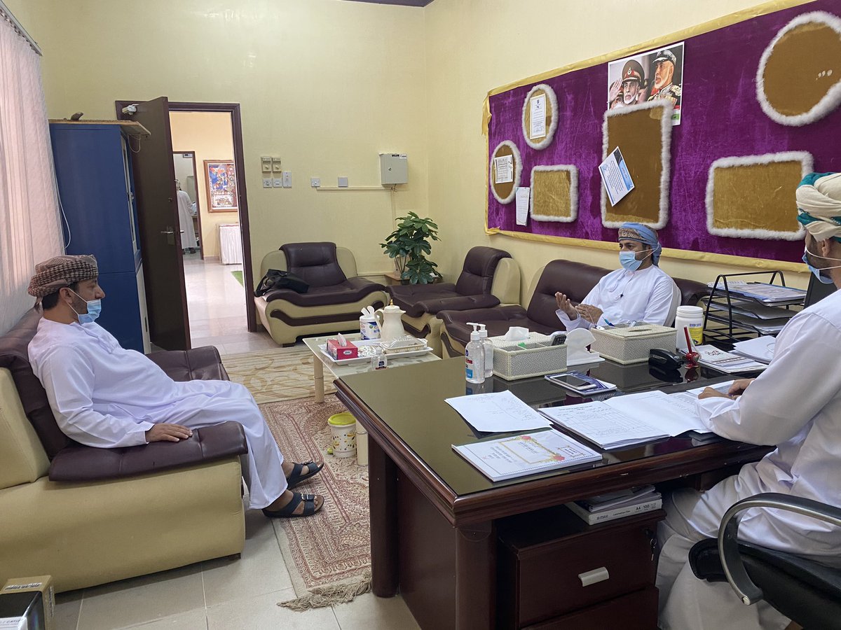 EduGovNBT2107's tweet photo. 🔸 زار المدرسة اليوم : 

أ. ناجي الكلباني 
مشرف مادة الرياضيات 

لمتابعة معلمي المادة والتعرف على الصعوبات التي تواجهم خلال تنفيذ التعليم عن بعد . https://t.co/m5luy5DDla