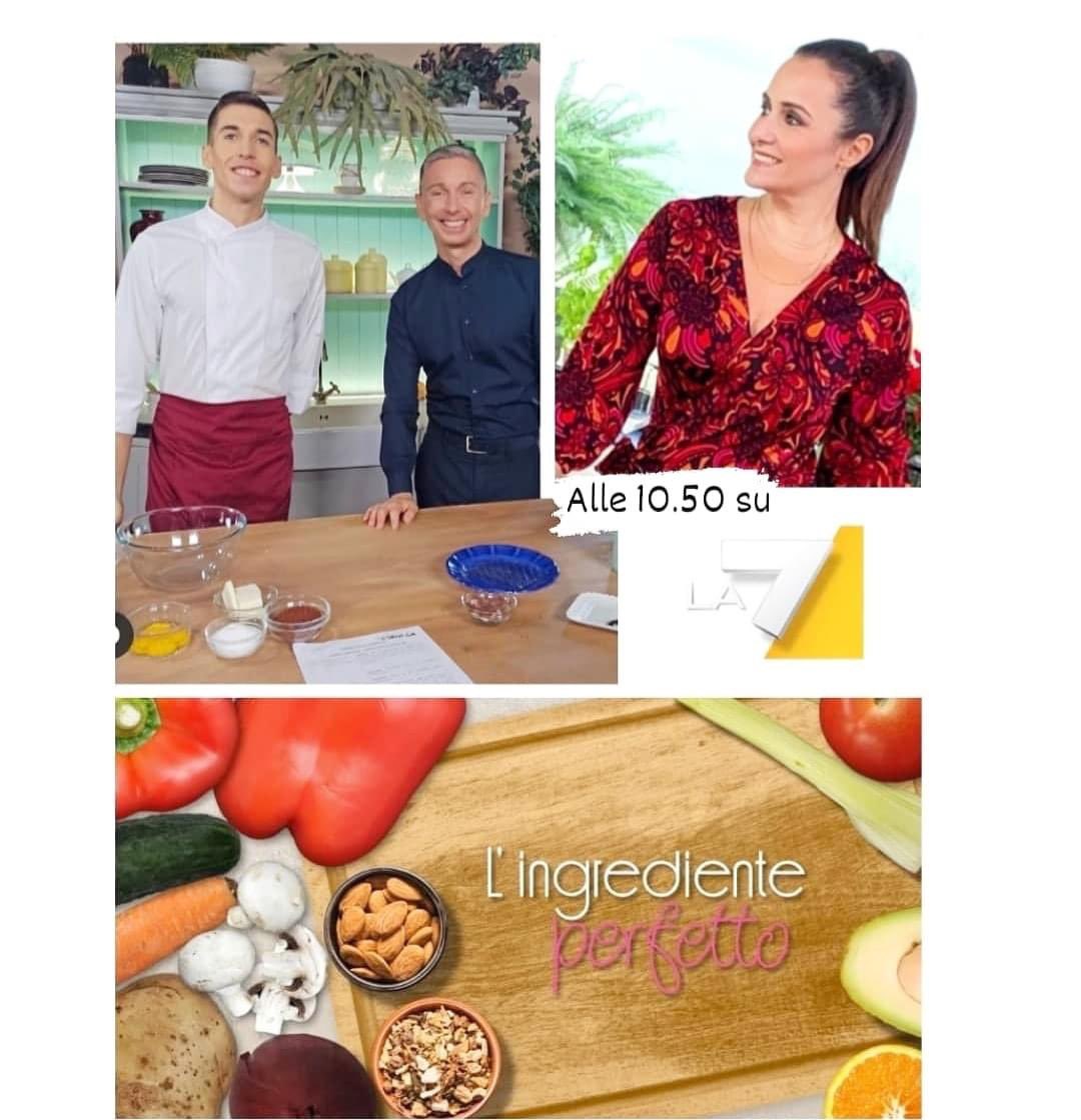 ☕ Vi aspettiamo, come ogni domenica alle 🕚 10.50 su @la7_tv 
🥘 “L’Ingrediente Perfetto” con Roberta Capua 🧍‍♀️
🍧 e “Il Dolce Perfetto” insieme a Gianluca Mech e Giacomo Vitali 🧍🧍‍♂️
Non mancate ✳️
🔻
#lingredienteperfetto
#ildolceperfetto