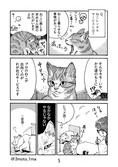 再掲「ねこレンタルサービス」第3話・メディア露出
(2/2) 