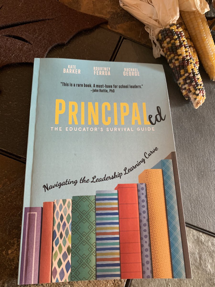 Look what came in the mail today! I’m so excited! I’ll be doing some reading this Thanksgiving Break!! 😁

#PrincipalEDleaders