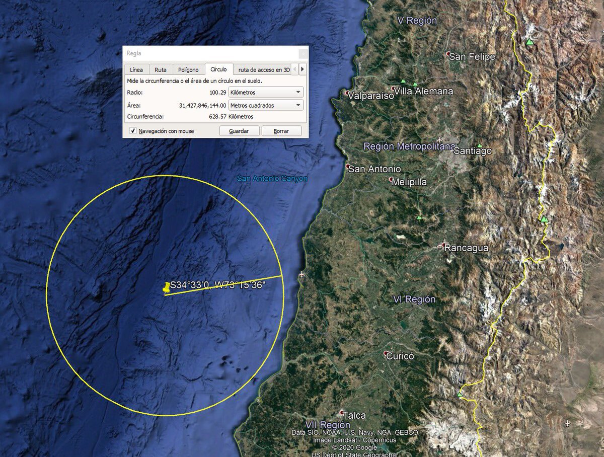 Fco_ParraG's tweet photo. @Sismos_CSN @RadioNuble Epicentro. https://t.co/ytFXcqfr7o