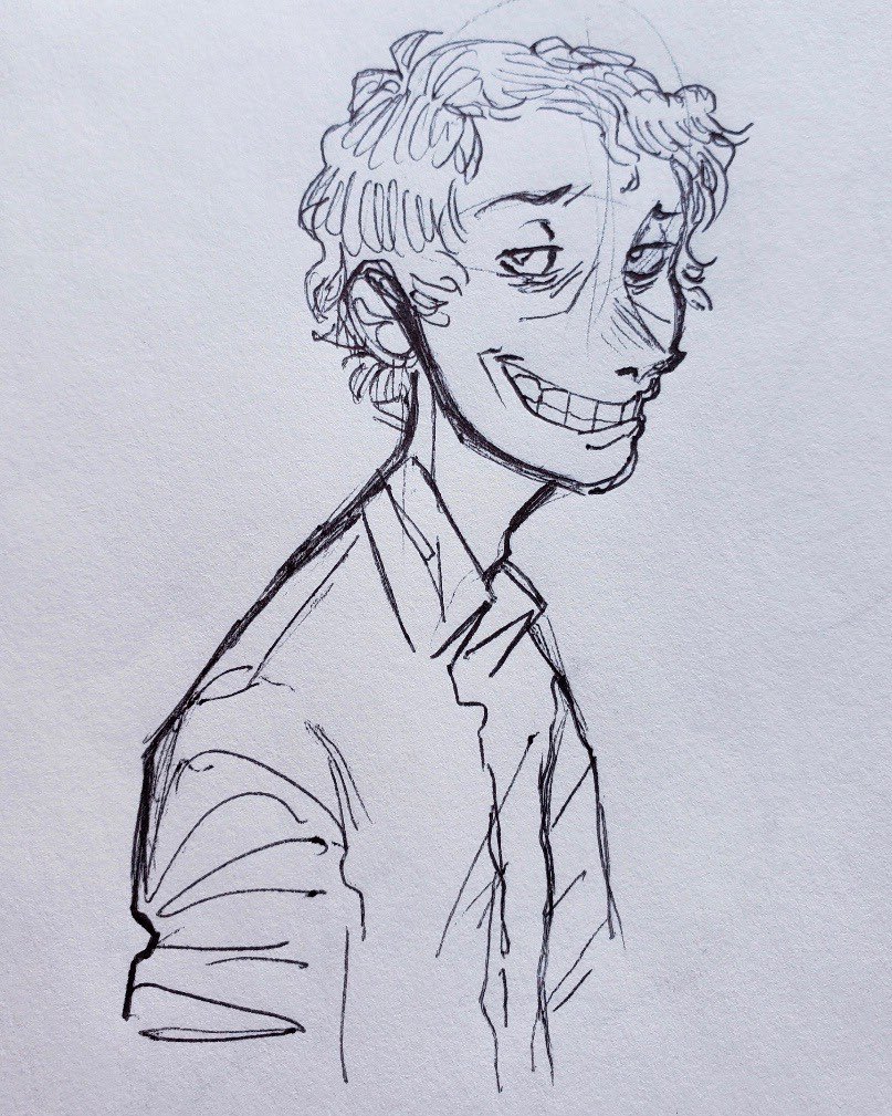 clowngyaru's tweet photo. a before n after of sorts ..... you may not recognize him at first, but i assure you, it’s still him. #FNAF #FiveNightsAtFreddys #Williamafton #fnaffanart #FANART #ArtistOnTwitter #lolhelp https://t.co/1rkigeGNFb