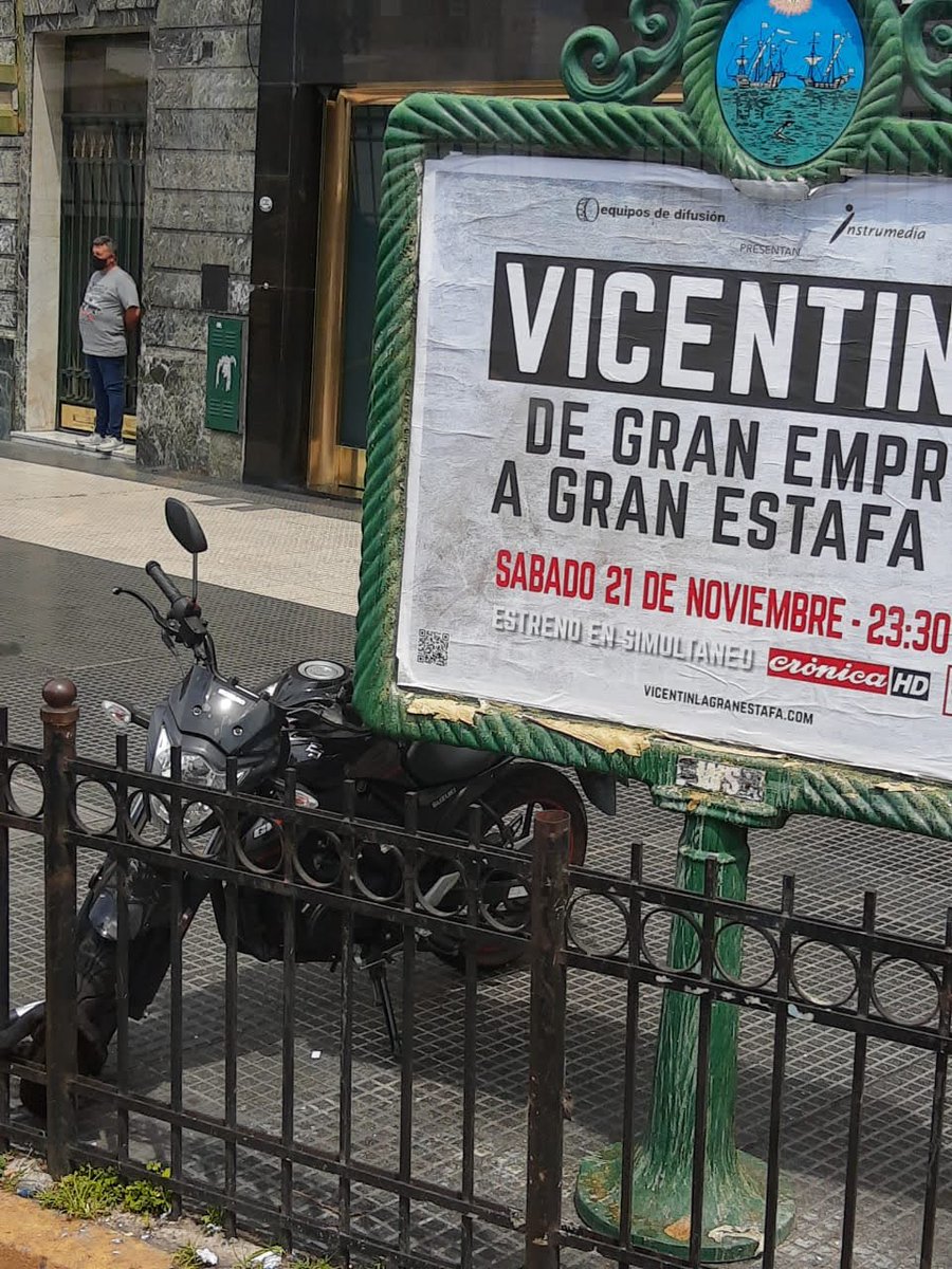 Jecomay's tweet photo. Hoy 23,30 por C5N y Crónica.
No sé lo pierdan gorilas.
#VicentinLaGranEstafa https://t.co/EgjnFUHOIW