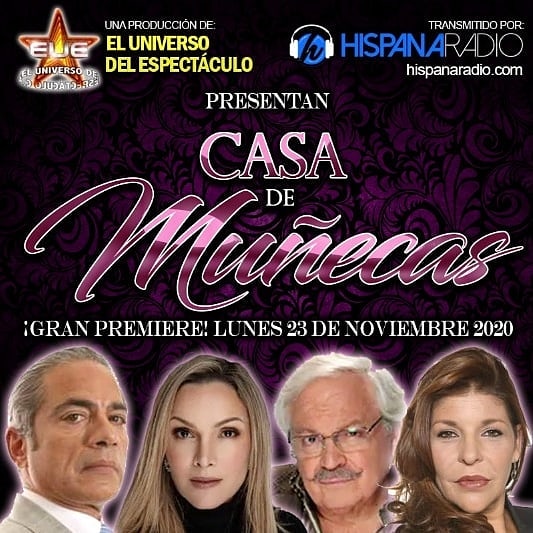hispana_radio's tweet photo. #casademuñecas
#henrikibsen #martinhahn #fabiolacolmenares #amandagutierrez #gustavorodriguez #robertomoll #elisaparejo #alejandromata #juanmanuelmontesinos #serie #OnLine #ElUniversoDelespectaculo#inrepostme https://t.co/0NzZdFdkwP