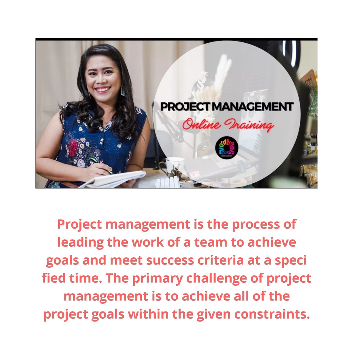 Mitchycano5's tweet photo. PROJECT MANAGEMENT
- For GVAs, Administrative and Online Office Executives
Before: P2500
Early Christmas Treat: P1000 (November 1-30)

TO RESERVE, please go here: https://t.co/5Jg4QIhuyz.
#Projectmanager
#Projectmanagementtraining
#projectmanagementindeptcourse
#projectplanning https://t.co/Zb4BDW4g1T