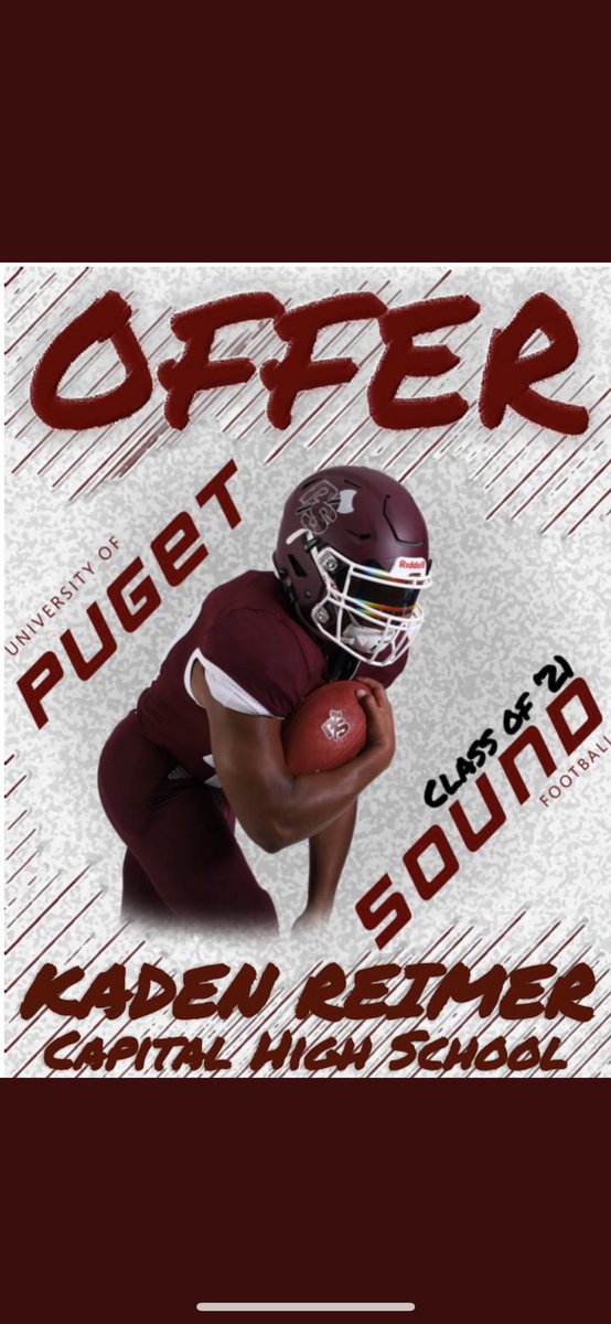 KadenReimer's tweet photo. After a Fantastic Zoom meeting with @LOGGER_LBCOACH I am estates to announce that i have received my 4th offer from Puget sound!! Thank you to the whole staff at Puget for this opportunity!! https://t.co/mbZzIkFd0y