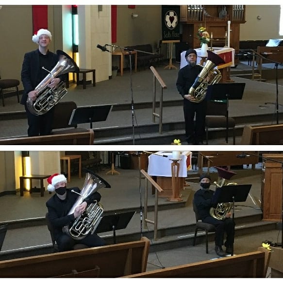 gingricn's tweet photo. 1 week until submissions due for #holidaytubafest_yyc #2020 #virtual_edition !!! Recordings due by Nov 28 to be part of online event on Dec 12!!! #tuba #tubachristmas #euphonium #lowbrass @ShowbandCS @CADME_YYC @CalgaryNow @CalgaryPhil @tommccaslin π΅π
β https://t.co/LpIXOEnAbV