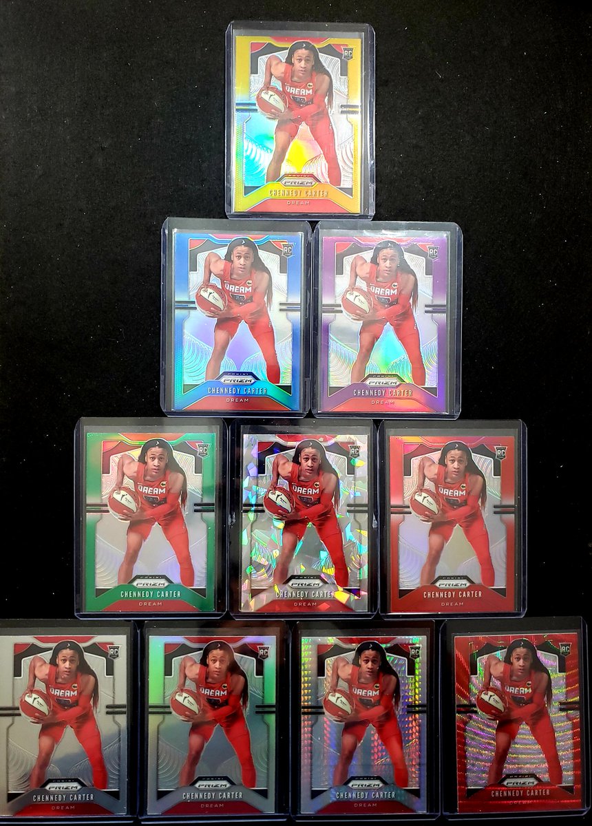 ac_ledesma's tweet photo. The @ChennedyCarter Christmas Tree lighting up the #WNBAPrizm collection.

#Collect #TheHobby #WhoDoYouCollect #CollectWhatYouLove #ChennedyCarter #WNBA #Prizm https://t.co/qCnktMaTG8
