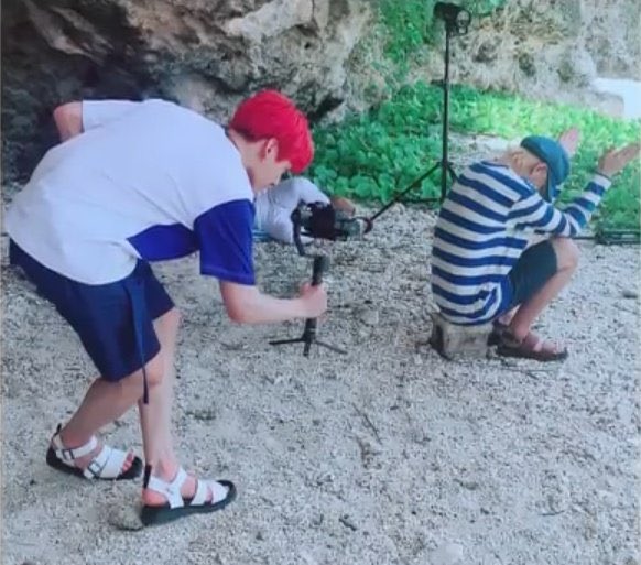 First member to appear in the Life Goes On MV? Taehyung’s close-up. We have many of them in the MV. Especially, close-ups of his nose mole  (matching moles w/JK). Let’s not forget that JK is the MV Director... Tae’s is JK’s male muse, wbk  @shhh_kiki pointed that out 