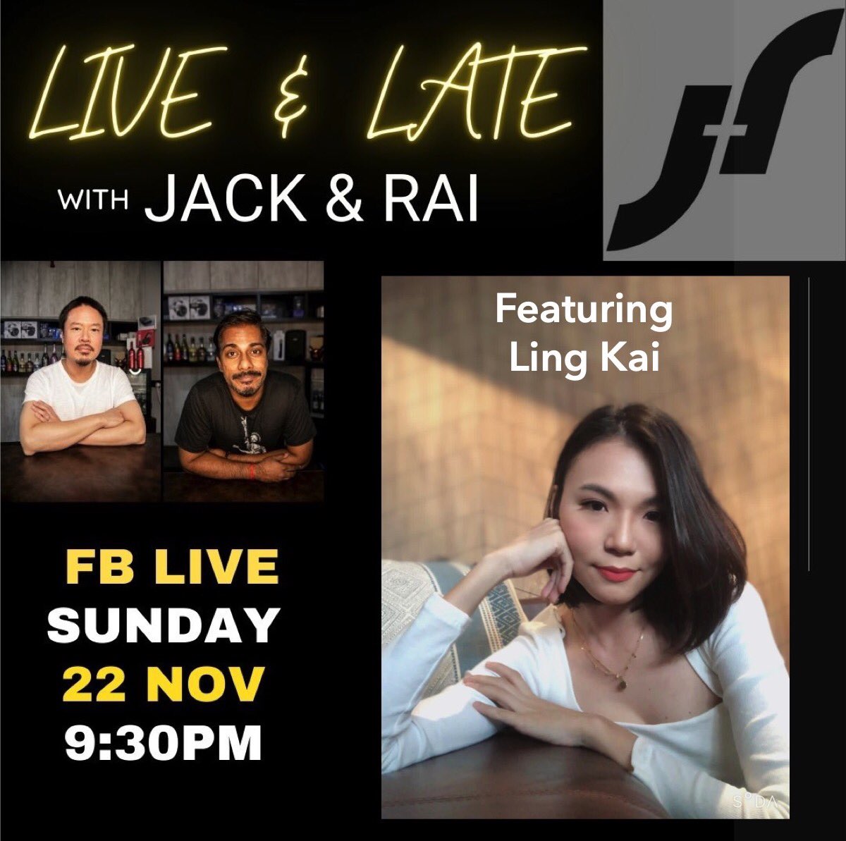 Tonight we catch up with singer-songwriter, <a href="/lingkai/">lingkai</a>! #talkshow #LiveStreaming #music #comedy #singer