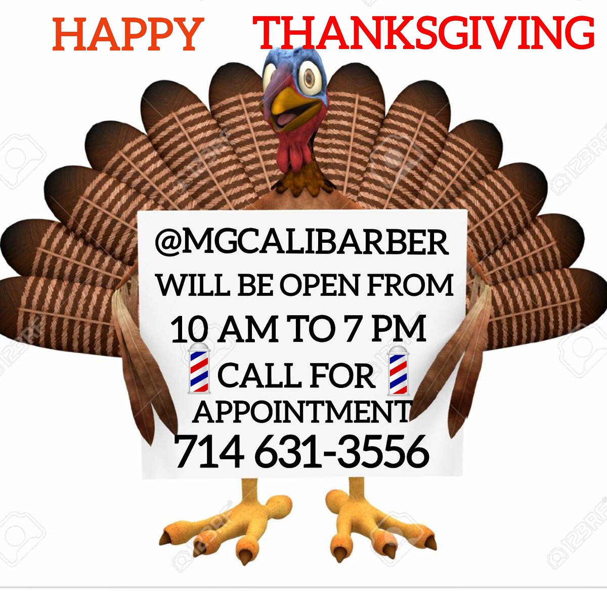 MGCALIBARBER's tweet photo. #barber #haircuts #shaves #blessed #thanksgiving. CALL FOR APPOINTMENT 714 631-3556 @mgcalibarber https://t.co/6bukRh4BuM