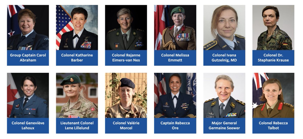 The 2020 Class of the Halifax #PeaceWithWomenFellowship convenes 12 diverse and accomplished women from 11 different countries. All Fellows are senior, active-duty military officers from #NATO member and partner countries. 

📰 halifaxtheforum.org/peacewithwomen…