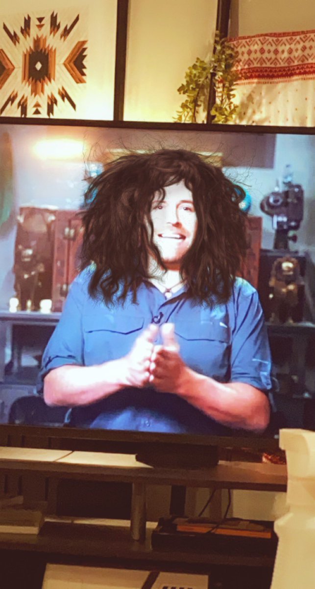BJcoolmoose's tweet photo. I’m really glad that ⁦@joshuagates⁩ is getting back out into the field because this quarantine hair has got to go #ExpeditionX #JoshGatesTonight https://t.co/L8tJCURDAr