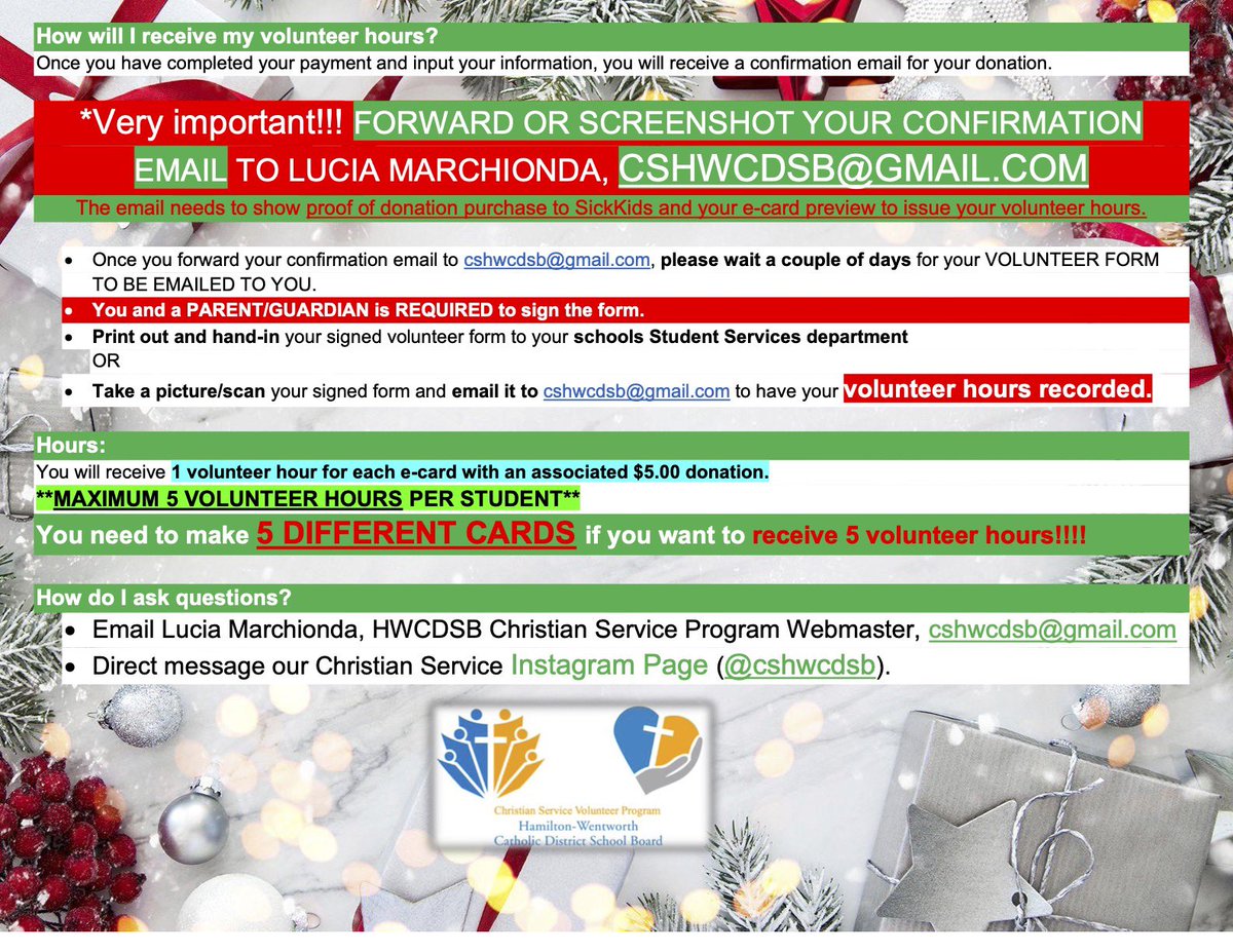 ❄️ SickKids Holiday E-Cards
🎄 Send e-cards to your family and friends and earn UP TO 5 VOLUNTEER HOURS
🎥 WATCH THE IGTV INSTRUCTIONAL VIDEO on our Instagram page!!!!!

dropbox.com/s/jh3wq8yzbvpl…