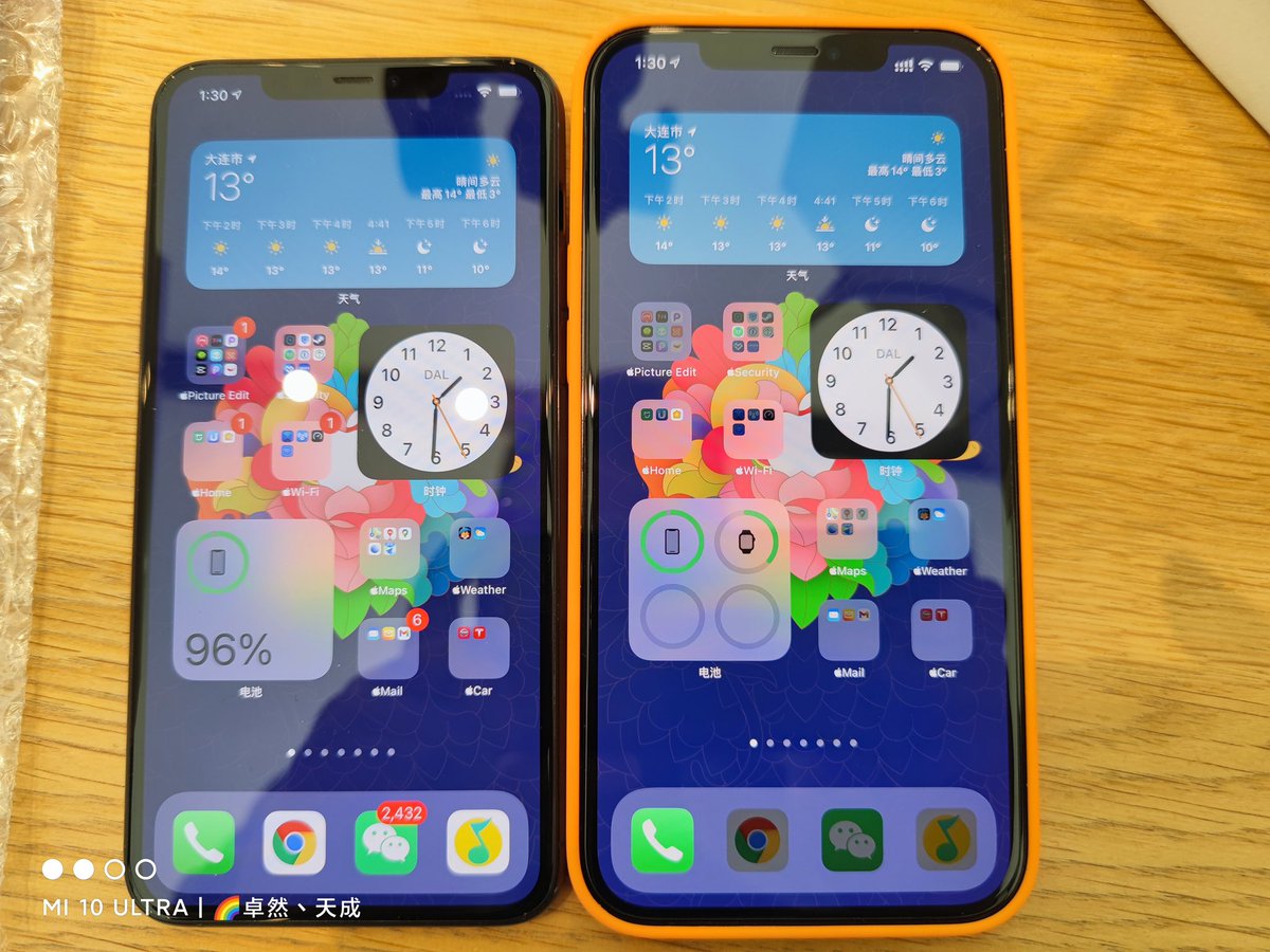 Wilson_SZR's tweet photo. 11月13日发售当天年年焕新计划直接拿新机。iPhone 12 Pro Max 512G 海蓝色 用了这么久没什么网上说的那些问题。一切正常。 https://t.co/H73pR9KmMv