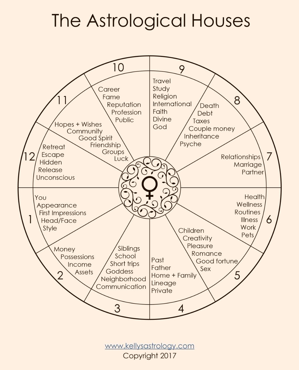 Astrology Natal Chart Houses