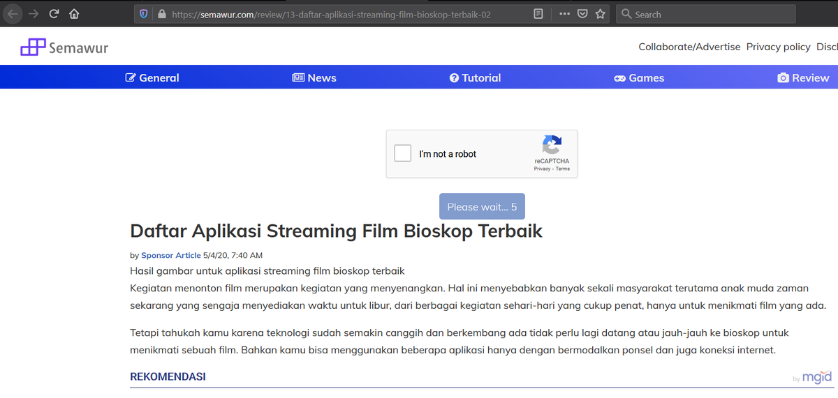 xgratisbosx's tweet photo. Tutorial Download 🔥
- Masuk ke link yang dicantumkan, dan tunggu sampai ads habis. setelah itu masukan captcha (i'm not a robot) terus klik tulisan click here to continue.
- lanjut abaikan ads sampai muncul Your link is almost ready, klik get link.
- auto ke link utamanya enjoy. https://t.co/Z20qmniuO7