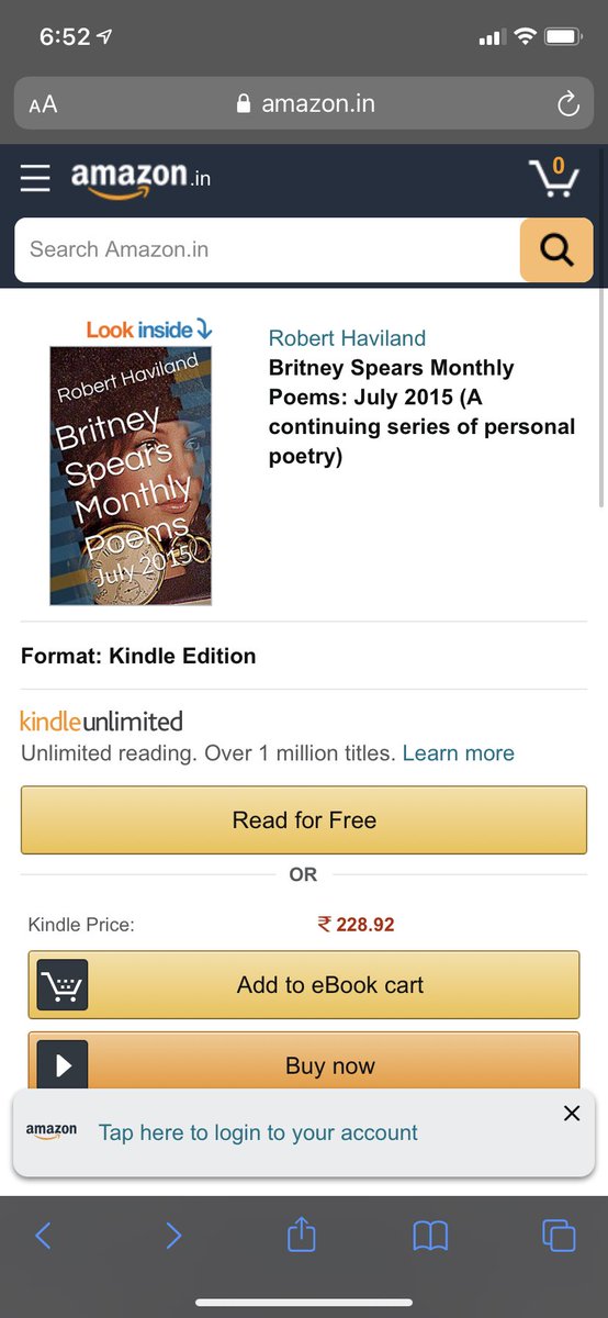 In summer of 2015, Robert actually published a collection of his poems from the month of July. We have no idea why he chose to publish these poems in particular, but it was indeed an interesting moment in time to capture.  #FreeBritney