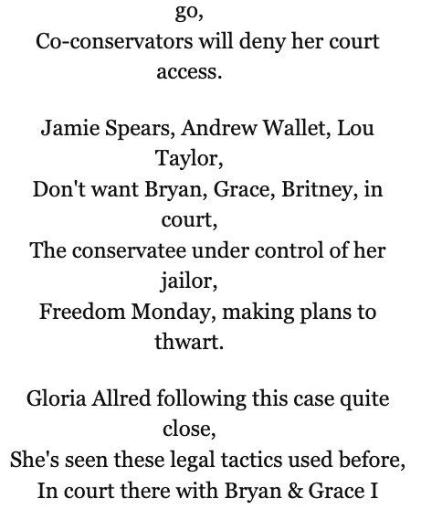 Overall, the book is a collection of porma leading up to a 2015 court hearing that is coming up in Britney’s conservatorship case.  #FreeBritney