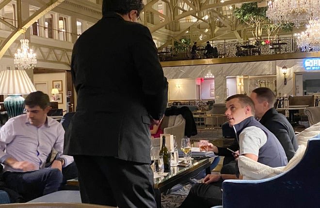 Ozz99's tweet photo. @LeeChatfield the hypocrisy from and @LibertyU where you pledge not to drink but we have photographs of you spending taxes payer money on $800 bottles of champagne. https://t.co/O6zKbA3wJF