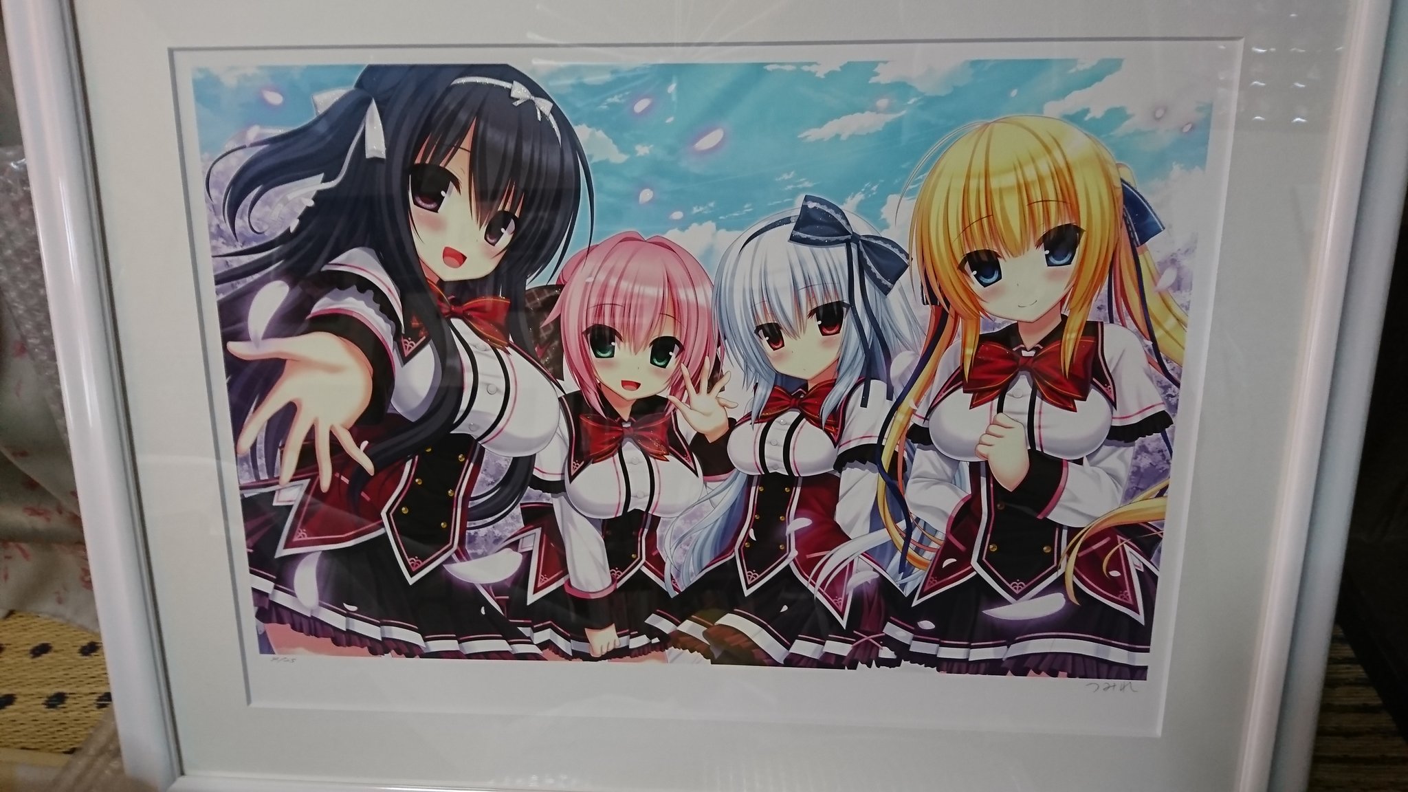 売れ筋ランキングも掲載中！ まどそふと 非売品】ラズベリーキューブ はすね B2 宇都宮つみれ ポスター